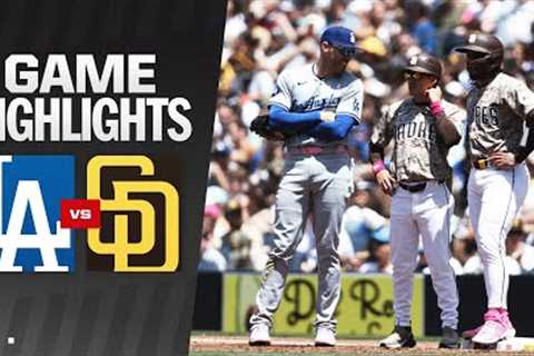 Dodgers vs. Padres Game Highlights (5/12/24) | MLB Highlights
