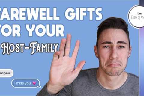 YOUR Farewell Gift Ideas For Your Host Family | Au Pair Advice