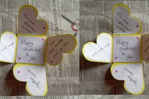 simplegreeting /birthday craft /diy/artandcrafts/kidscraft
