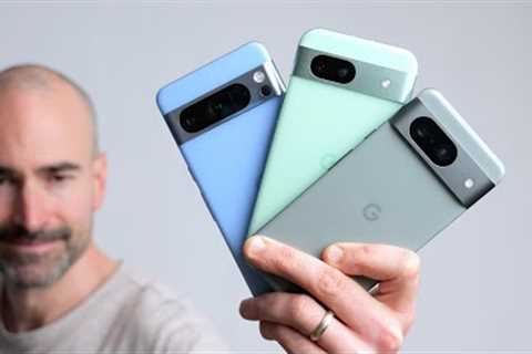 Google Pixel 8a vs 8 vs Pro | Camera, Gaming, Battery &amp; Beyond!