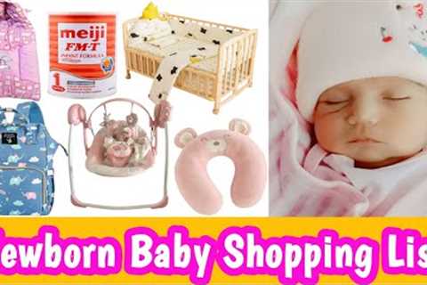 New born baby shopping list || Things to buy for newborn baby || new born essentials list to buy