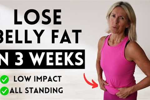 Lose Stubborn Belly Fat In 3 Weeks | Low Impact Home Workout