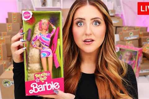 Opening DISCONTINUED TOYS From Our Childhood! 🔴 Mystery Box LIVE 🔴