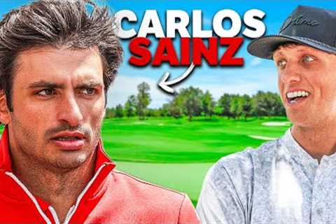 Golfing With F1 Driver Carlos Sainz!