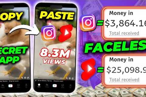 Make Money Online: Copy &amp; Paste Videos from This NEW App &amp; Upload To YouTube &amp;..