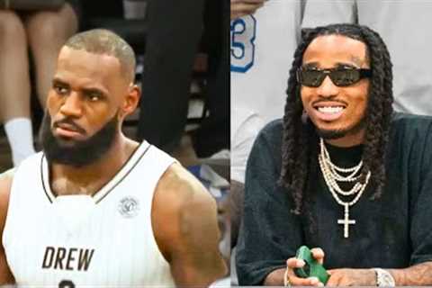LeBron James DOMINATES First Drew League Game In front Of Superstars 🔥