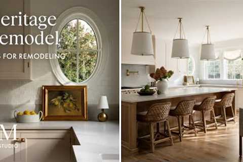 An Interior Designer's Take On A Heritage Remodel | Tips For Renovating Your Home with Shea McGee