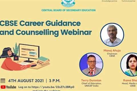 CBSE Career Guidance and Counselling Webinar for school students