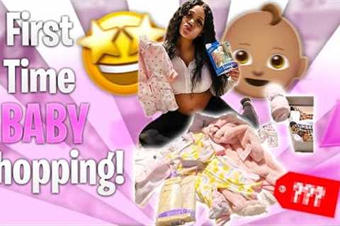 FIRST TIME BABY SHOPPING FOR MY BABYGIRL VLOG 🧸💕 | SHADED BY JADE