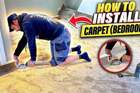 How To Install Carpet Onto Existing Underlay/Grippers | Step By Step Guide