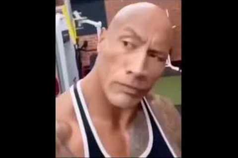 The Rock Eyebrow raise meme template