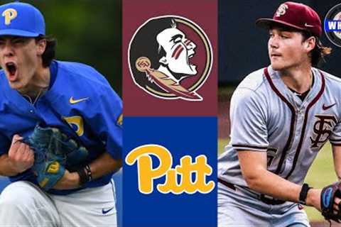 #8 Florida State vs Pittsburgh Highlights (Pitchers Duel!) | 2024 College Baseball Highlights