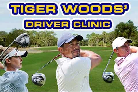 Tiger Woods' Driver Clinic With Rory McIlroy and Nelly Korda | TaylorMade Golf