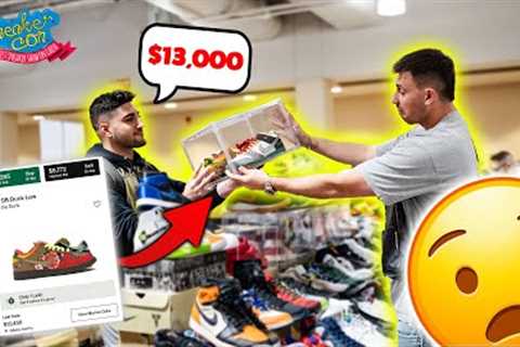 I SPENT $35,000 IN 24 MINUTES AT SNEAKERCON BOSTON!!!