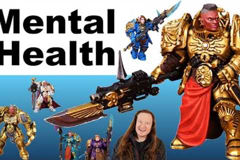 Female Custodes and the Mental Health Benefits of Painting Miniatures!
