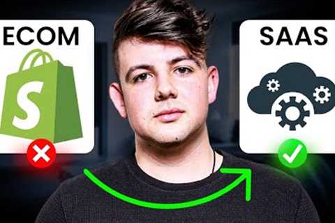 Quit Dropshipping, Start a SaaS Instead (Software as a Service)