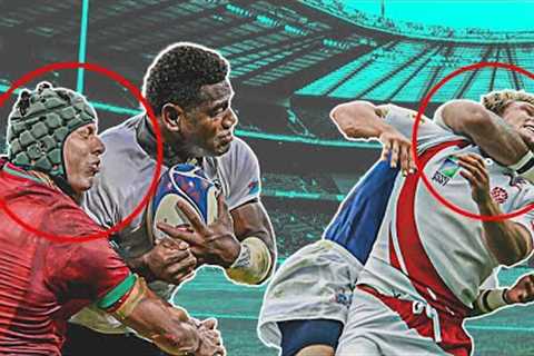 Rugby Players LOVE to HIT HARD! | BRUTAL HITS &amp; Bump offs All Blacks, Fiji, Samoa, Tonga,..