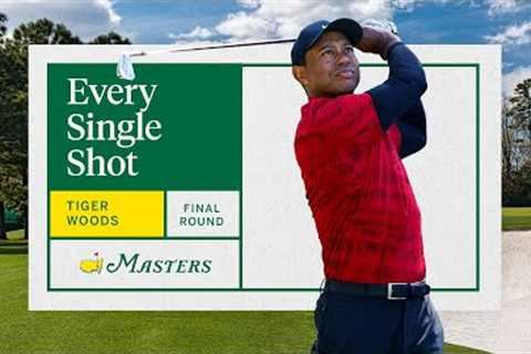 Tiger Woods' Final Round | Every Single Shot | The Masters