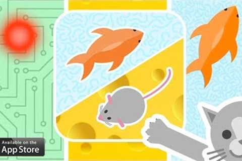 Games for Cats! - Mouse, Laser Pointer &amp; Fish (iPad and iPhone App)