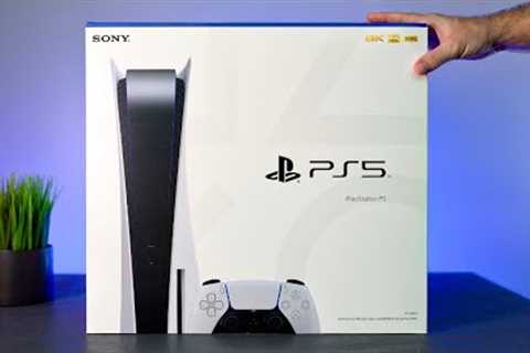 Sony Playstation 5 - PS5 Unbox &amp; Setup