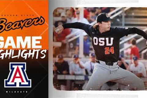 Oregon State Baseball Highlights: 5/16/24 vs. Arizona