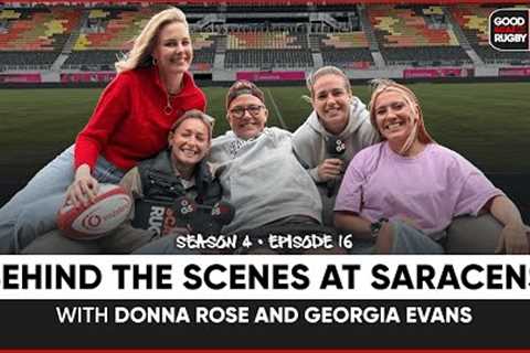 Behind The Scenes At Saracens #GoodScazRugby