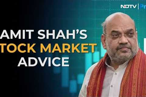 'Buy Before...': Amit Shah's Stock Market Tip Amidst Election Volatility