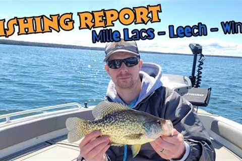 Minnesota Fishing Report - Mille Lacs Lake, Leech Lake and Lake Winnie 05-16-24