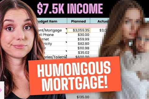 Single Mom Spends 48% on Mortgage | Millennial Real Life Budget Review Ep. 29