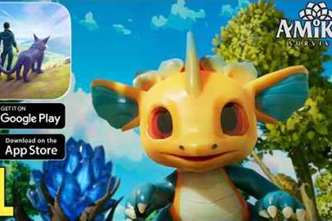 Amikin Survival Global Launch Gameplay Walkthrough Part 1 (ios, Android)
