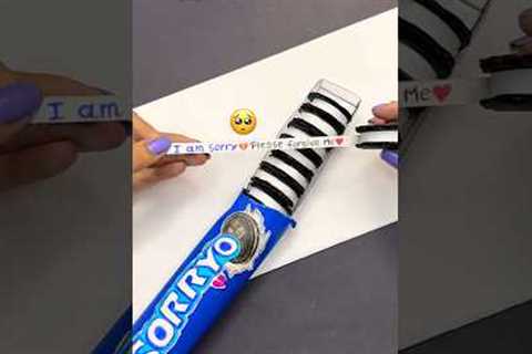 DIY Sweet Idea to say sorry💙🥺 #shorts #crafts #art #tutorial #gift #craft #creative #diy #artist