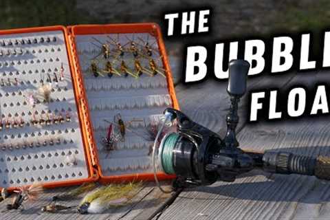 Bad at Fly fishing? How To Use Flies With a Spinning Rod! (Bubble Float)