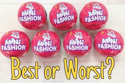 MINI FASHION BRANDS SERIES 2 | GIVEAWAY | 5 SURPRISE | COLLECTIBLE CAPSULE TOY OPENING… UNBOXING