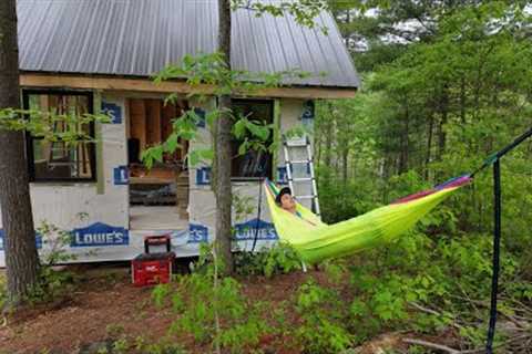 Offgrid Mountain Cabin Build - Ep.43