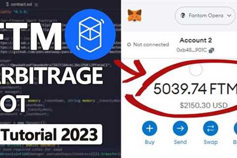 Earn  FTM crypto with Fantom FTM using CREAM Finance to Flash Loan Arbitrage via ZooCoin