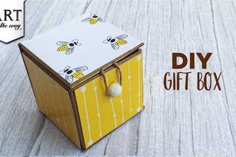 DIY Gift Box | Gift Ideas for him | Paper Crafts | Handmade Birthday Gifts | Creative Party Favors