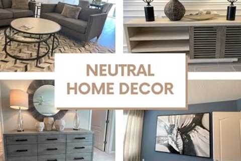 MODEL TOWNHOME TOUR!!//DECOR INSPIRATION!!//NEUTRAL TONES!!//SIMPLISTIC DESIGN STYLE!!