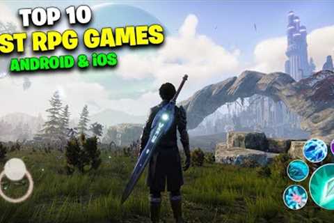 TOP 10 Best FREE RPG Games for Android &amp; iOS 2022 - 2023 (offline - online)