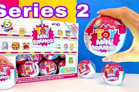 TOY MINI BRANDS SERIES 2 UNBOXING | GIVEAWAY | ZURU 5 SURPRISE BALLS