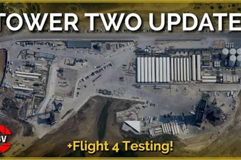 Tower Two Breaks Ground! Starbase Flyover Update 41