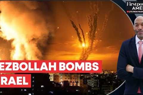 Hezbollah Launches 60 Rockets at Israel After Commander's Killing | Firstpost America