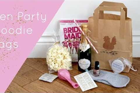 Hen Party / Bachelorette Party Bags -- Girls Night In