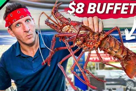 Vietnam's $8 LIVE Seafood Buffet!! Catch Your Dinner!!