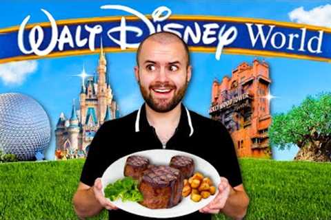 Eating Only Disney World Food For 1 Week (I spent $800)
