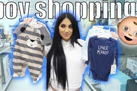 FIRST TIME SHOPPING FOR OUR BABY BOY!!!!