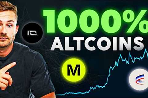 TOP 3 Altcoins To Buy Now BEFORE Crypto Pumps [100x Growth]