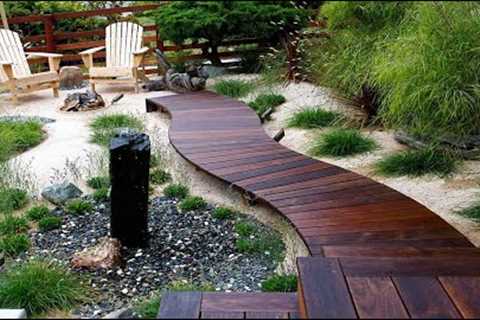 UNIQUE! COASTAL STYLE GARDEN LANDSCAPE DESIGN | GARDENING AND LANDSCAPING SEASIDE BEACH GARDEN IDEAS