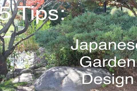 5 Tips for Incorporating Japanese Garden Design into Your Garden