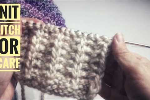 easy scarf knitting patterns - knitting stitches for scarves - knitting pattern for scarf