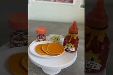 Surprise minibrand breakfast ASMR #shorts #asmr #satisfying #unboxing #minibrands #relax #toys
